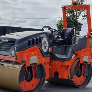 Hamm 5T Double Drum Roller for hire